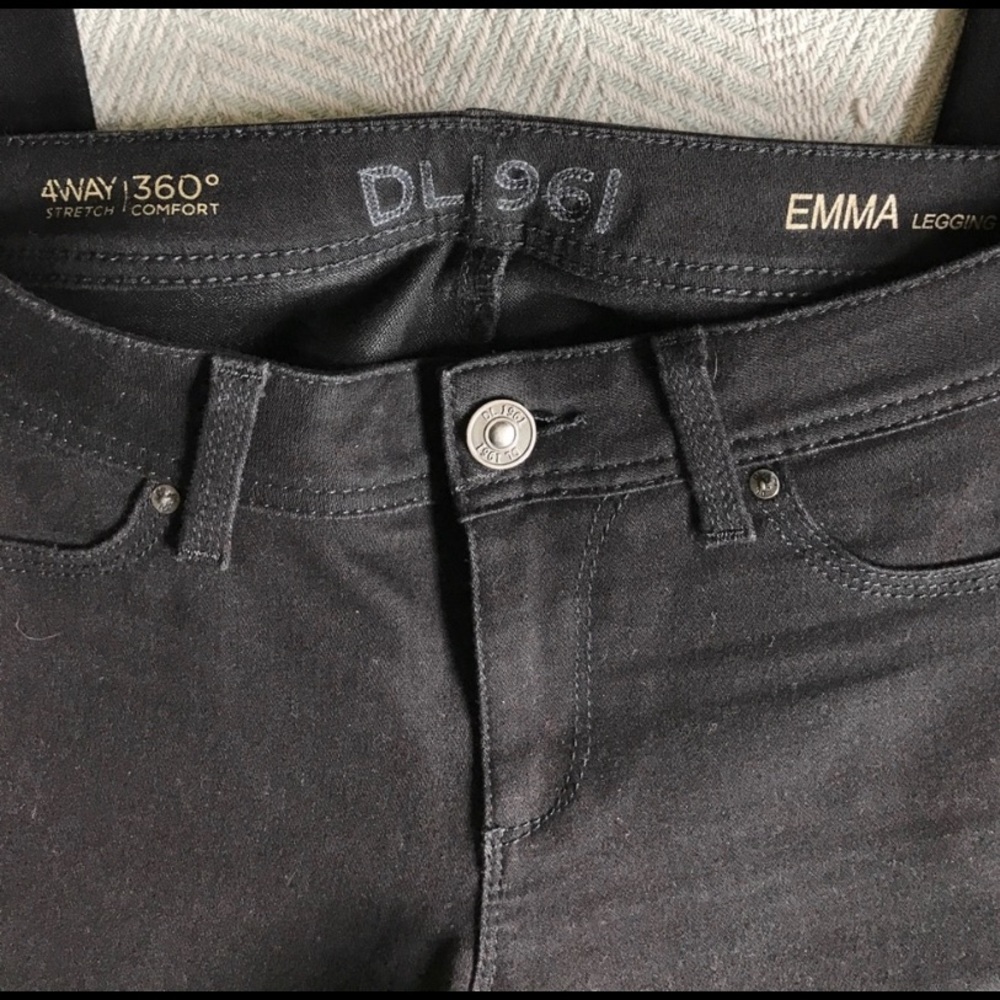 DL1961 black jean leggings